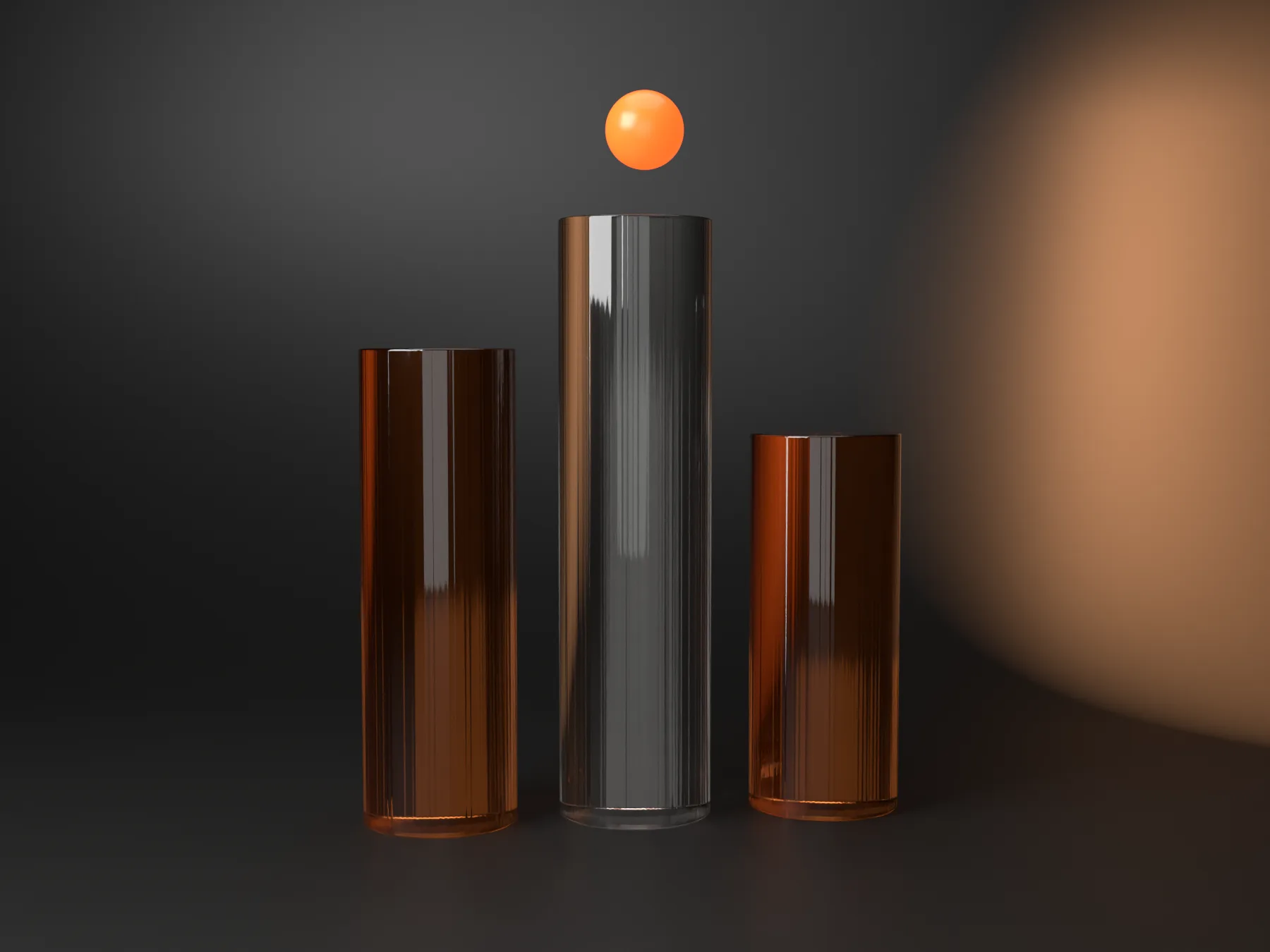 Portfolio placeholder artwork for a wine estate website