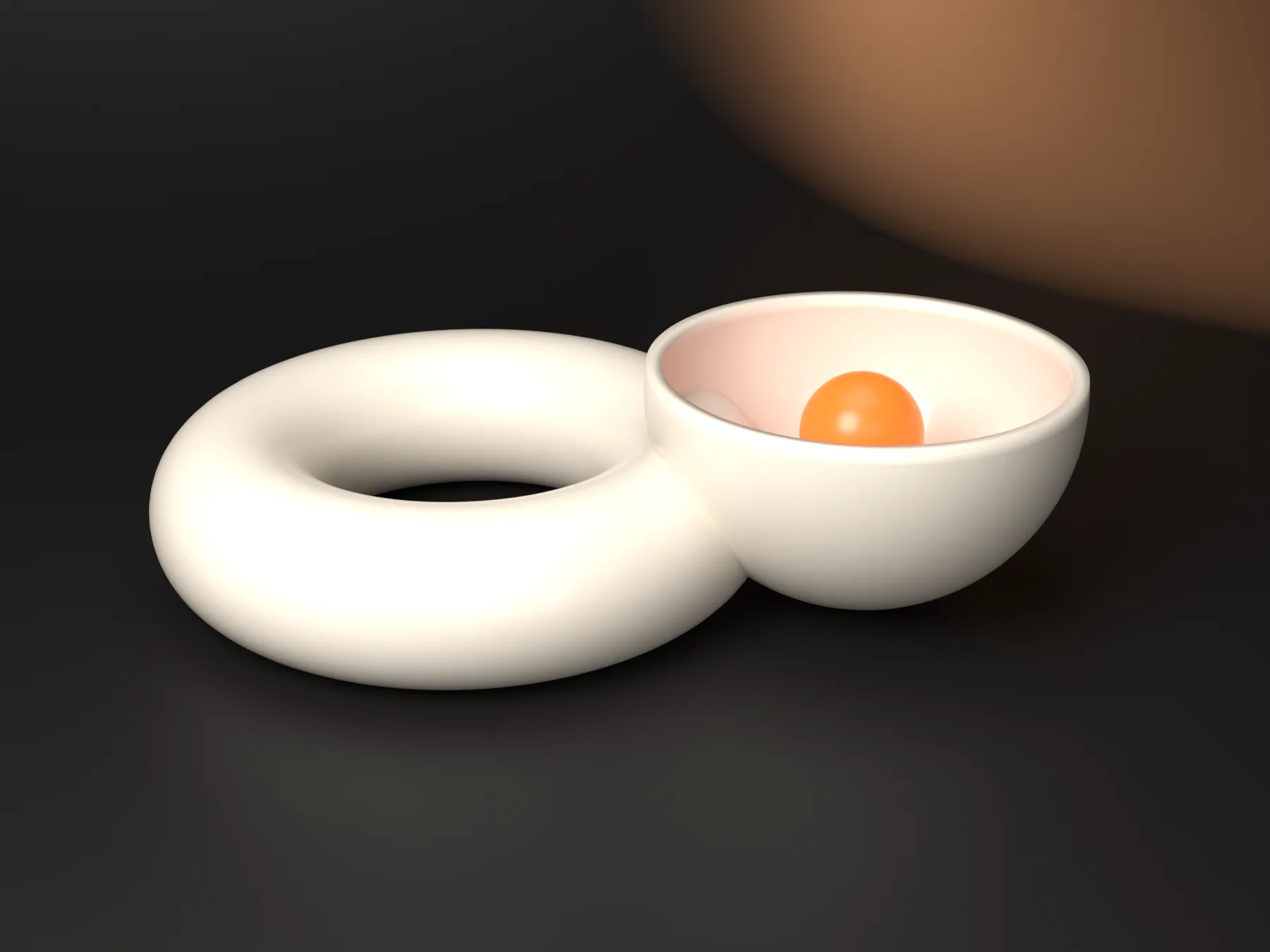 Portfolio placeholder artwork for a homeware online store