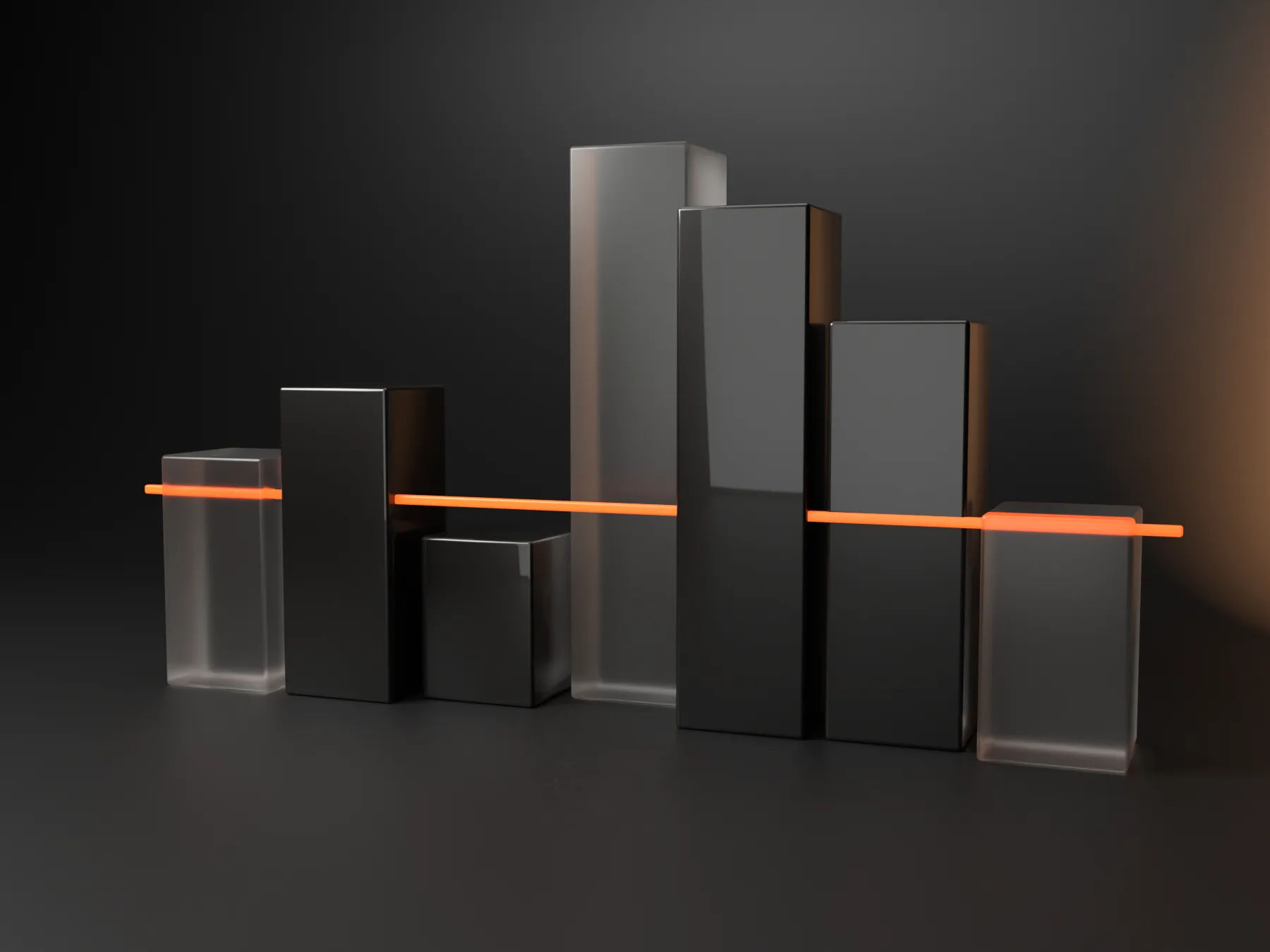 Portfolio placeholder artwork for a construction company website